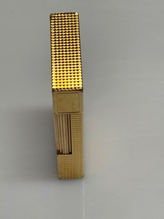 S.T. Dupont 1990 mod. 16211 Gold Diamond Head.