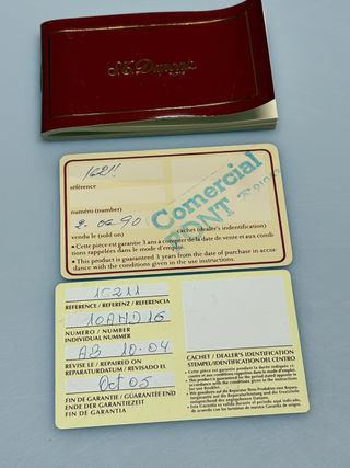 S.T. Dupont 1990 mod. 16211 Gold Diamond Head.