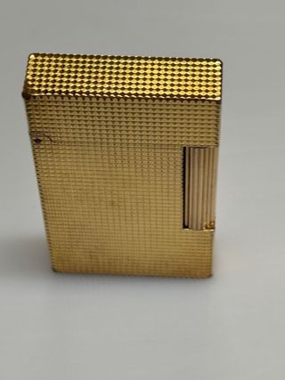 S.T. Dupont 1990 mod. 16211 Gold Diamond Head.