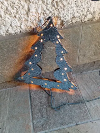 Decorazione Albero di Natale Luminoso