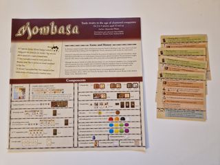 Juego de mesa Mombasa + organizador