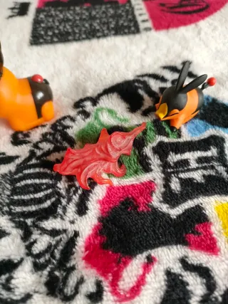 Lote Figuras Pokémon Tepig Blanco y Negro