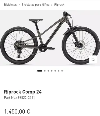 Bicicleta Specialized RipRock Comp 24