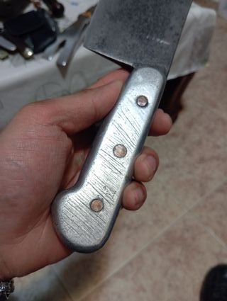 Herramienta carnicero antigua gran calidad