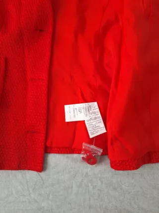 Chaqueta Adolfo Dominguez Roja Talla 40