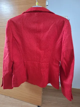 Chaqueta Adolfo Dominguez Roja Talla 40