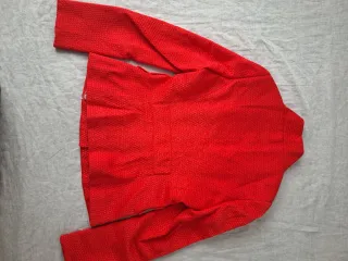 Chaqueta Adolfo Dominguez Roja Talla 40