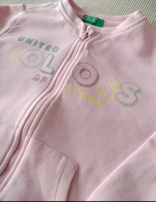 Lote 2 sudaderas Benetton niña