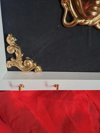 Portachiavi stile Versace barocco