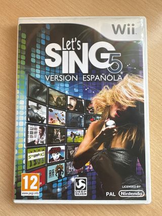 Let's Sing 5 Versión Española Wii