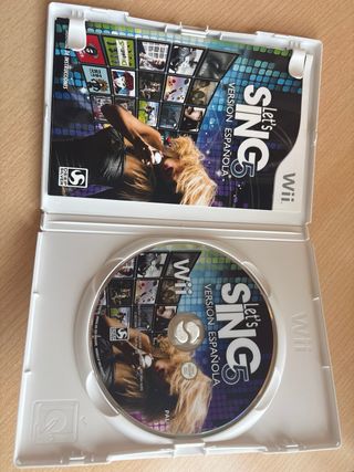 Let's Sing 5 Versión Española Wii