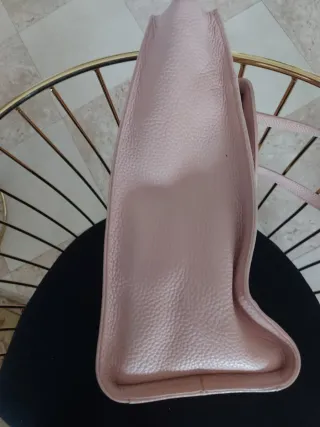 Bolso Tous de hombro Rosa Empolvado