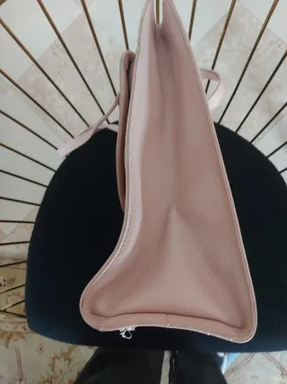 Bolso Tous de hombro Rosa Empolvado