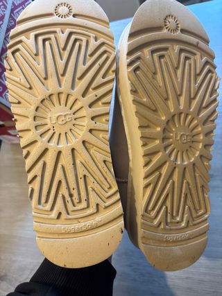 Botas UGG Beige Curtidas