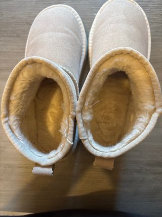 Botas UGG Beige Curtidas