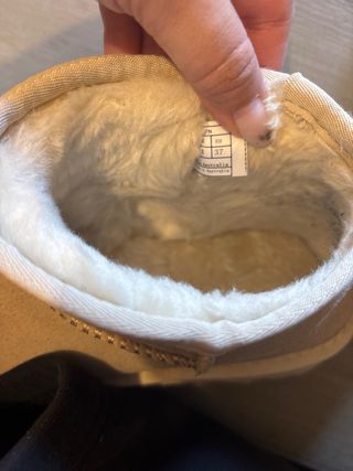 Botas UGG Beige Curtidas