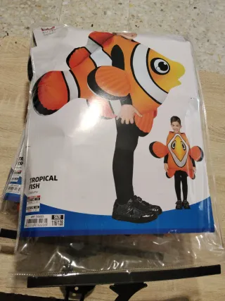 Disfraz Tropical Fish Talla 116/128