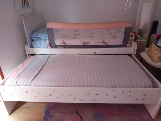 Cama nido infantil con cajones