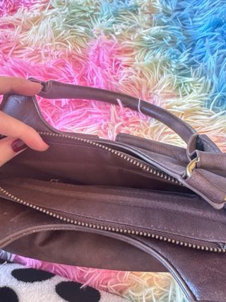 Bolso pequeño Stradivarius marrón