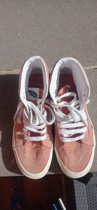 Zapatillas Vans SK8-Hi Rosa Talla 39