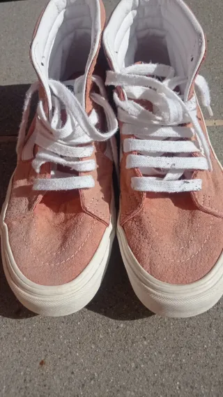 Zapatillas Vans SK8-Hi Rosa Talla 39