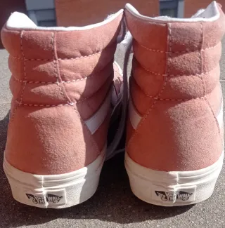 Zapatillas Vans SK8-Hi Rosa Talla 39