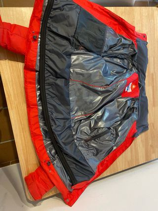 Anorak Columbia Rojo Esquí