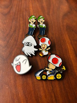 Pins Mario Bros Nintendo