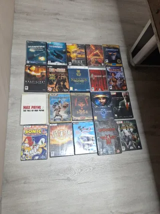 Lote Juegos PC: Stalker, Half-Life 2, StarCraft