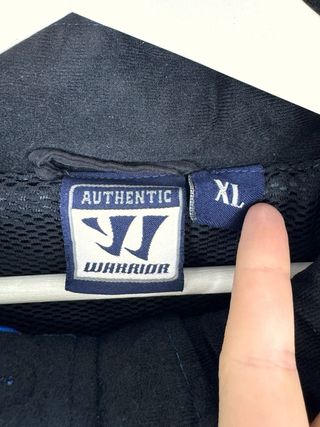 Chaqueta Deportiva USA Lacrosse Oversize Azul Y2K