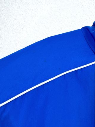 Chaqueta Deportiva USA Lacrosse Oversize Azul Y2K