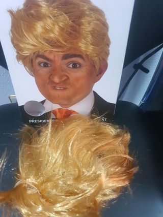 Peluca Rubia para disfraz