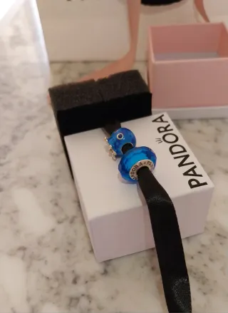 Lote 2 Charms Pandora Azul