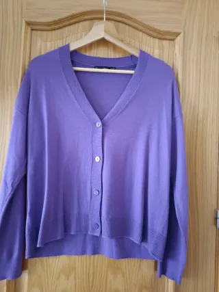 Cárdigan Morado