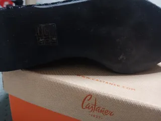 Botín cuña Castañer negro