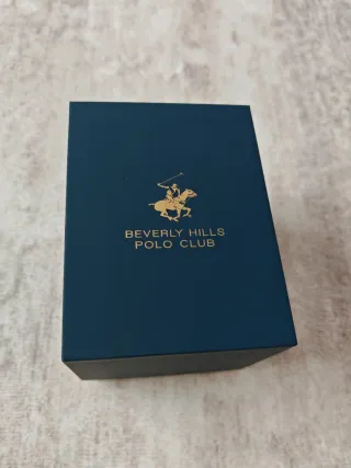 Reloj Beverly Hills Polo Club Azul y Plateado