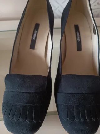 Zapatos de tacón Mustang negros