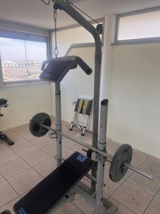 Banco musculación Domyos BM530