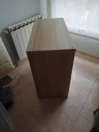 Mueble organizador 4 cubos