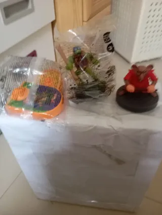 Tortugas Ninja Burger King Peonza Muñeco