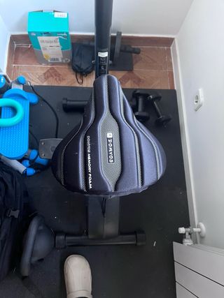 Bicicleta estática Decathlon essential