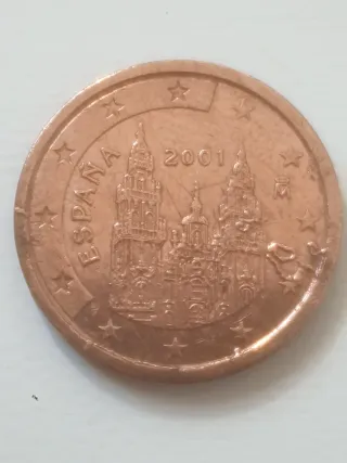 Moneda 2001 España Euro