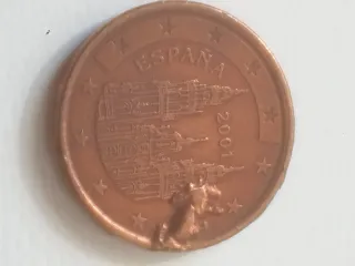 Moneda 2001 España Euro