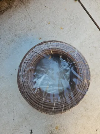 Filo elettrico marrone 6mm 100m