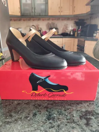 Zapatos de baile Roberto Carrudo negros