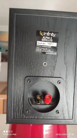 Altavoces Infinity alfa 5