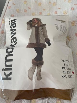 Disfraz Esquimal Kimokawaii Talla XL