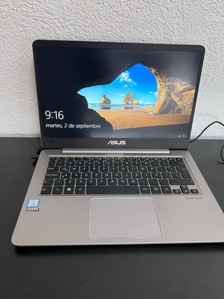 Portátil Asus i5 7ª Gen 8GB RAM Gris Plata