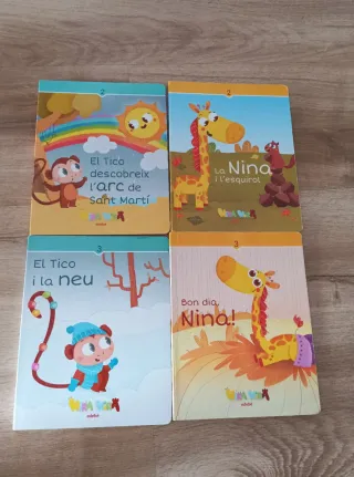 4 libros infantiles