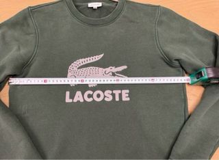 Sudadera Lacoste Verde Talla 16 Mujer/Niña